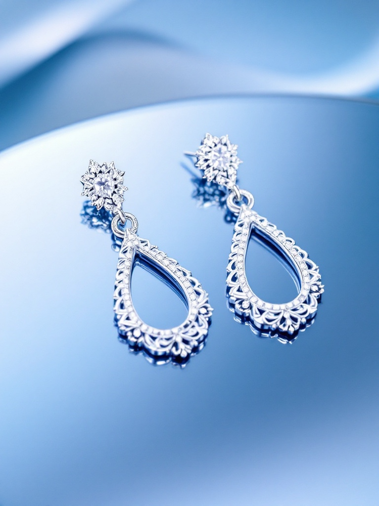 Sterling Silver Earrings by Enchanted Bounding™