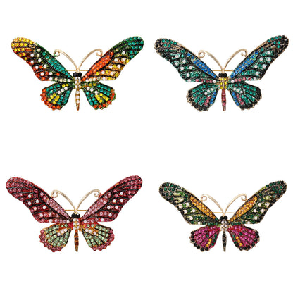 Alice's Wonderland Collection Colorful Butterfly Brooch by Enchanted Bounding™
