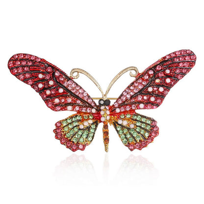 Alice's Wonderland Collection Colorful Butterfly Brooch by Enchanted Bounding™