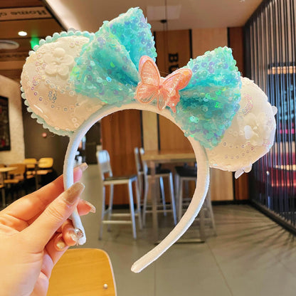 Stylish Pastel Teddy Bear Ears Headbands by Enchanted Bounding™