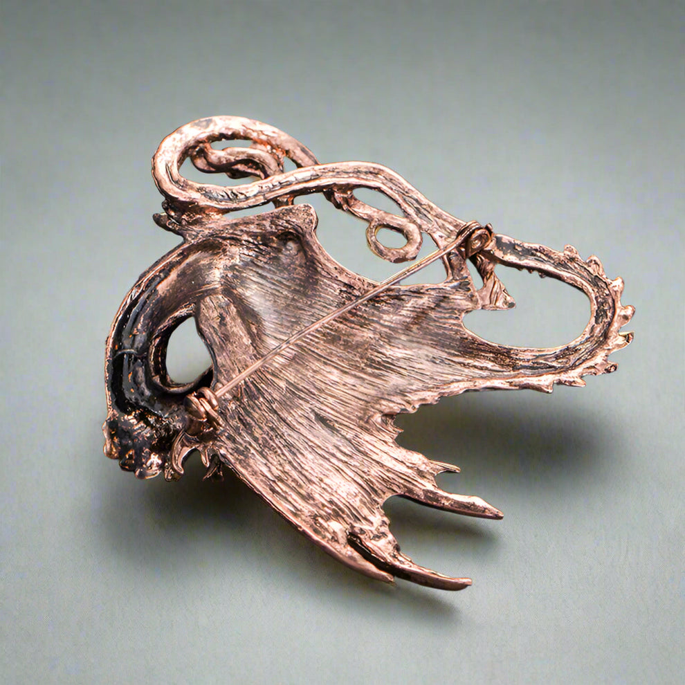 Dragon Brooch by Enchanted Bounding™ 