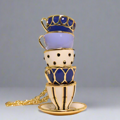 Mad Tea-Party Teapot Necklace by Enchanted Bounding™