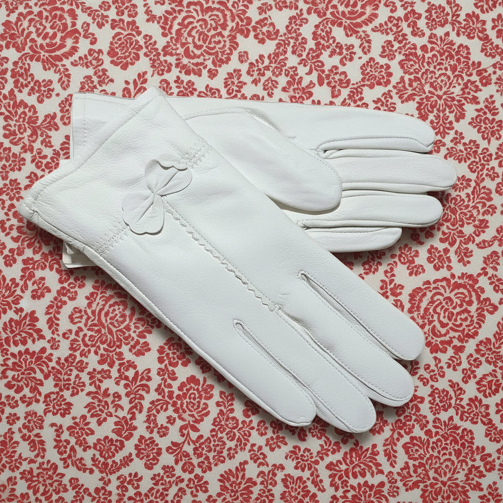 The White Rabbit Leather Gloves by Enchanted Bounding™ 