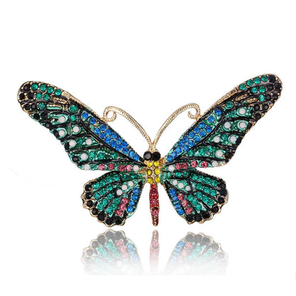Alice's Wonderland Collection Colorful Butterfly Brooch by Enchanted Bounding™