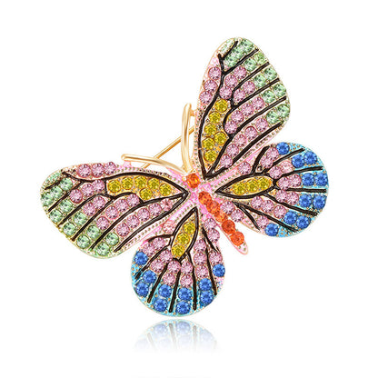Wonderland Rainbow Butterfly Brooch by Enchanted Bounding™