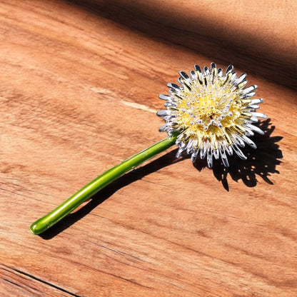 Dandelion Brooch by Enchanted Bounding™