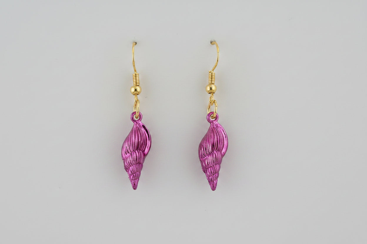 Sea Shell Dangle Hook Earrings by Enchanted Bounding™