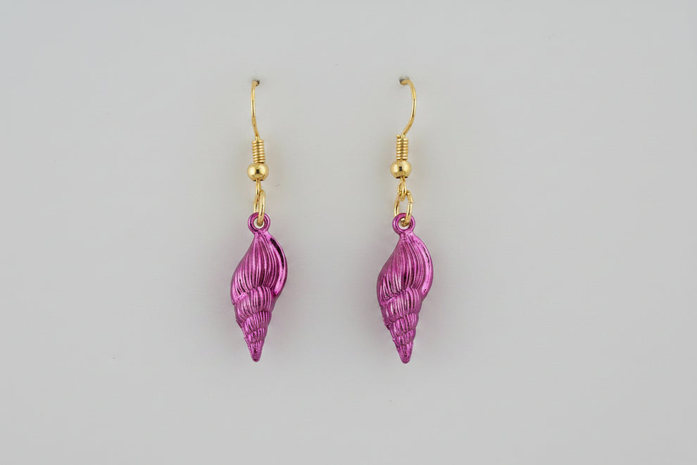 Sea Shell Dangle Hook Earrings by Enchanted Bounding™ 