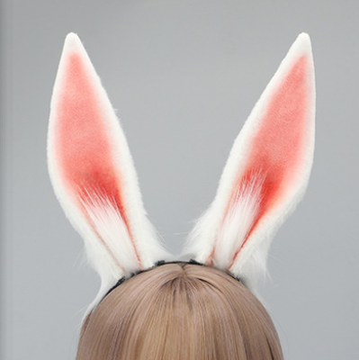 The White Rabbit Ears Headband by Enchanted Bounding