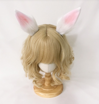 The White Rabbit Clip-On Ears by Enchanted Bounding