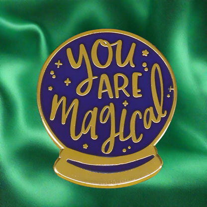 Crystal Ball Lapel Pin by Enchanted Bounding™